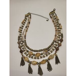 16" Premier Designs Boho Statement Necklace Retro Women Party Vacation Jewelry